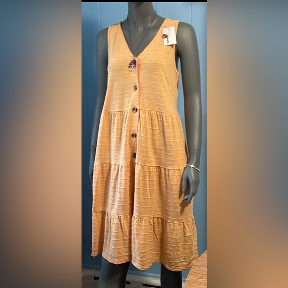 Sonoma Dresses & Skirts - NWT Sonoma S Dress with pockets Peach-final price
